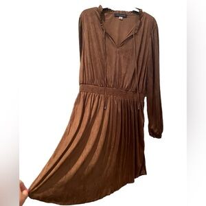 Tommy Hilfiger Faux Suede Dress Women’s Size 16